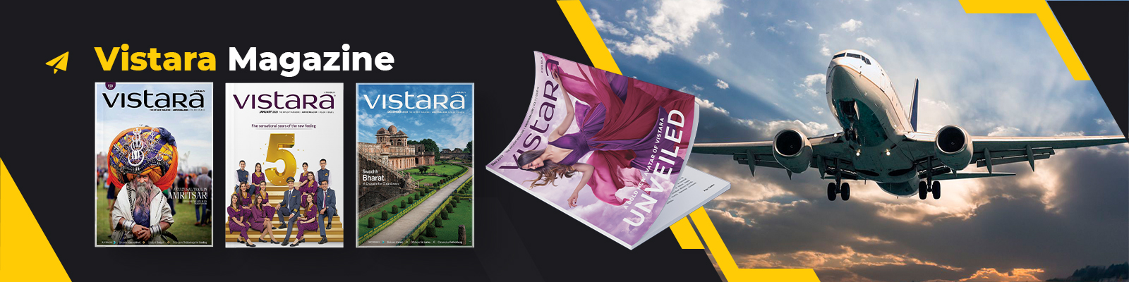 Vistara In-Flight Magazine Advertisement