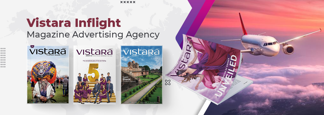 Vistara Inflight Magazine Advertising Agency