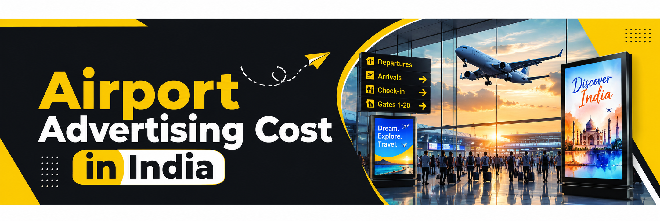 Airport Advertising Cost in India